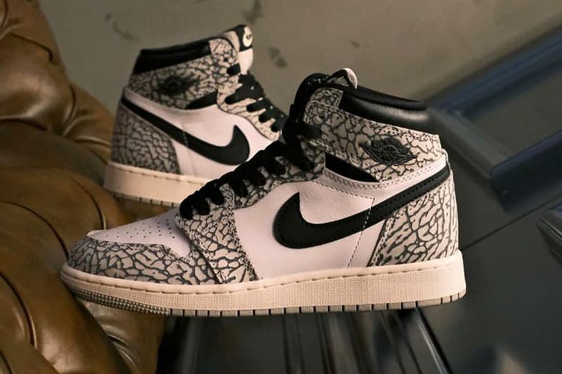 ‘코끼리 조던’, 에어 조던 1 ‘화이트 시멘트’ 추가 실물 이미지, 나이키, 조던 브랜드, SNKRS