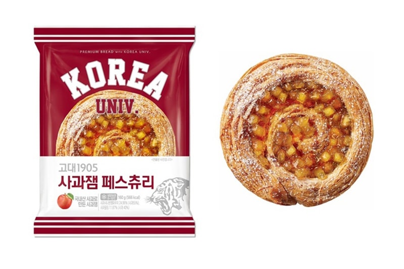  CU, '연세크림빵' 이어 '고대 사과잼빵' 출시, 과잠, 과잠바