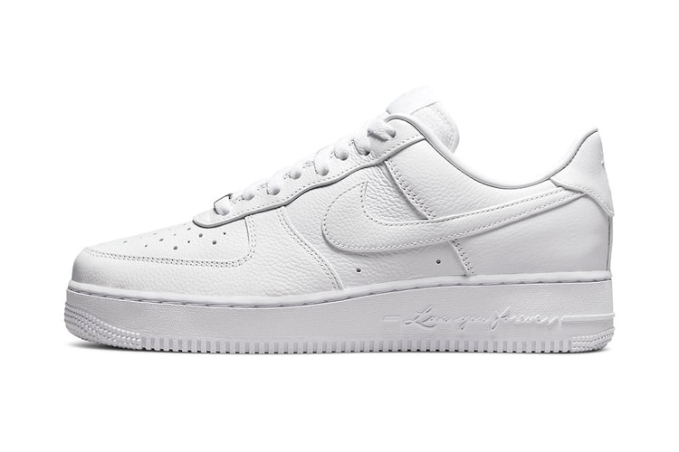 드레이크의 녹타 x 나이키 에어 포스 1 ‘화이트’ 국내 출시 정보