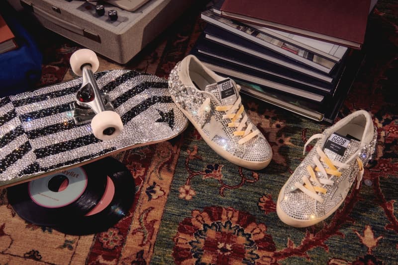 골든구스 x 스와로브스키 한정판 협업 컬렉션 출시 golden goose swarovski creators lab limited edition collaboration collection