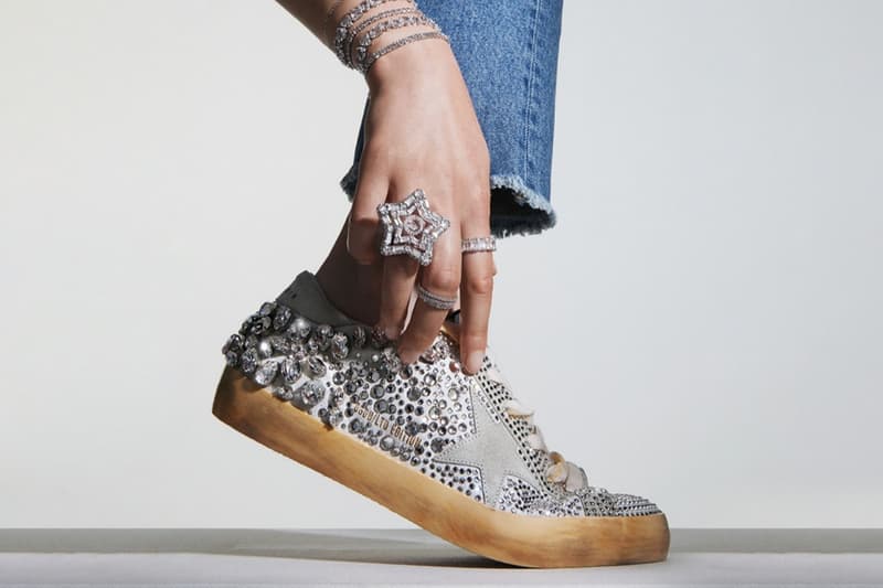 골든구스 x 스와로브스키 한정판 협업 컬렉션 출시 golden goose swarovski creators lab limited edition collaboration collection