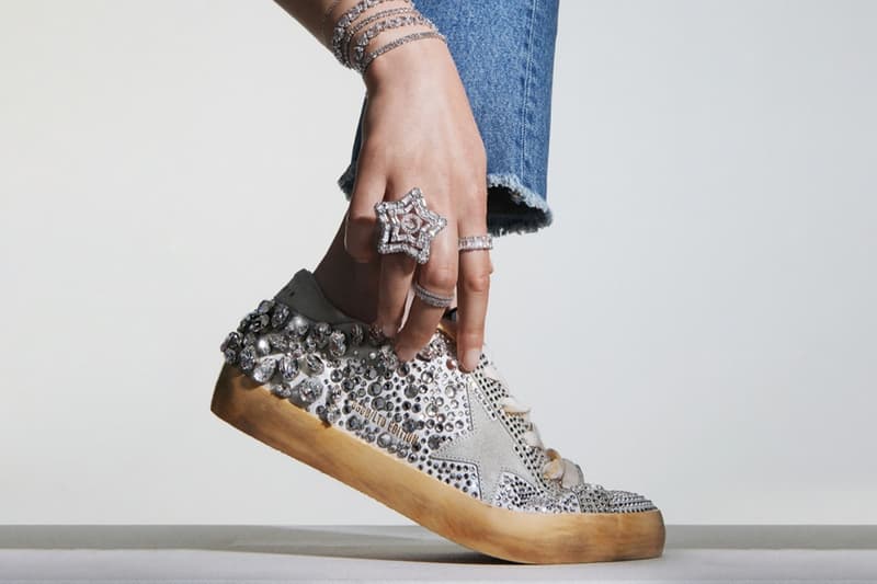 골든구스 x 스와로브스키 한정판 협업 컬렉션 출시 golden goose swarovski creators lab limited edition collaboration collection