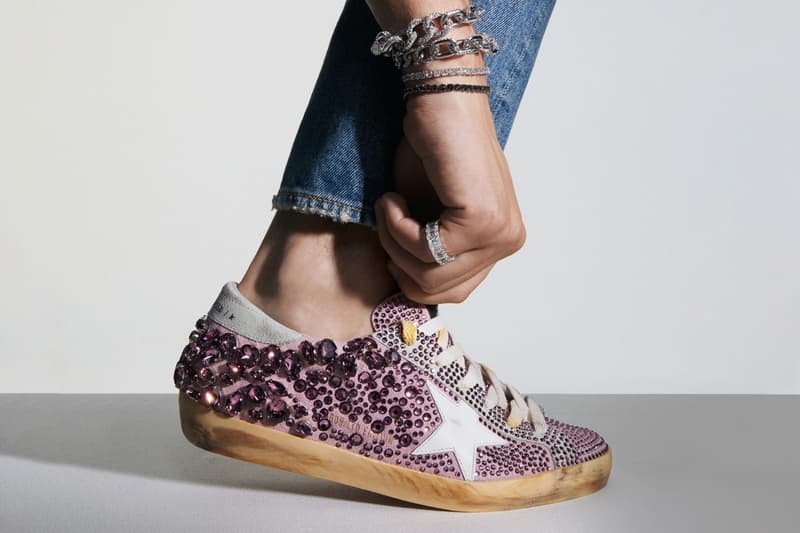 골든구스 x 스와로브스키 한정판 협업 컬렉션 출시 golden goose swarovski creators lab limited edition collaboration collection