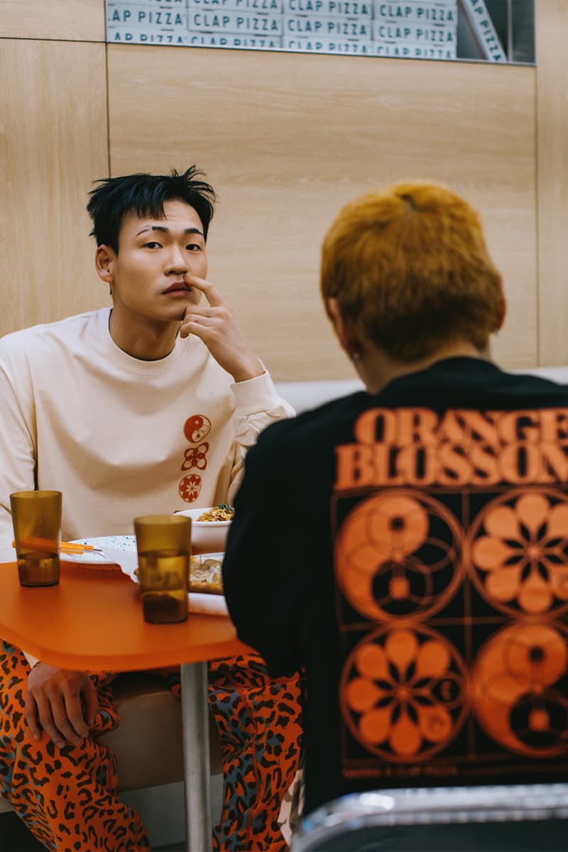 클랩피자 x 카시나 협업 'ORANGE BLOSSOM' 컬렉션 출시, 압구정, clap pizza, kasina