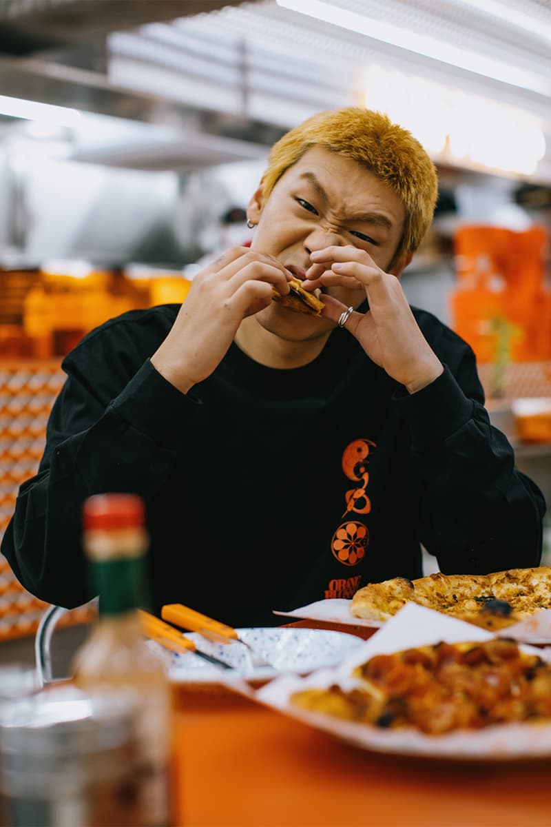 클랩피자 x 카시나 협업 'ORANGE BLOSSOM' 컬렉션 출시, 압구정, clap pizza, kasina
