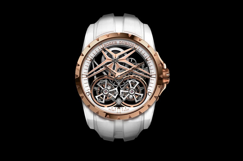 로저 드뷔, 4억여 원짜리 ‘엑스칼리버 더블 투르비옹 화이트 세라믹 에디션’ 출시