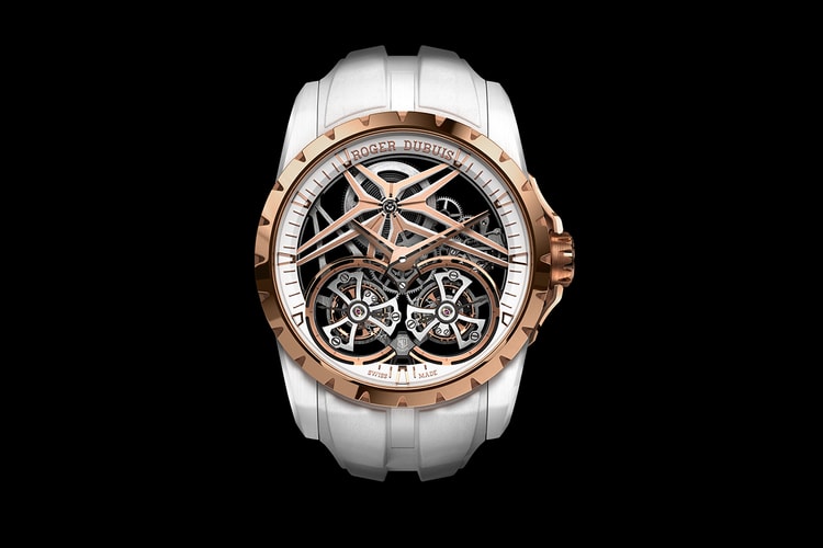 로저 드뷔, 4억여 원짜리 ‘엑스칼리버 더블 투르비옹 화이트 세라믹 에디션’ 출시