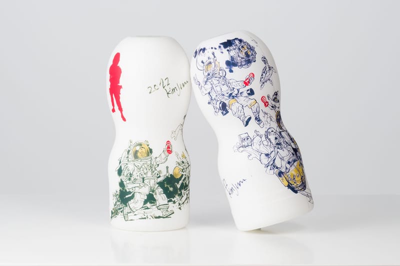 텐가, 라이브 드로잉 대가 김정기 작가 협업 6주년 컵 세트 출시