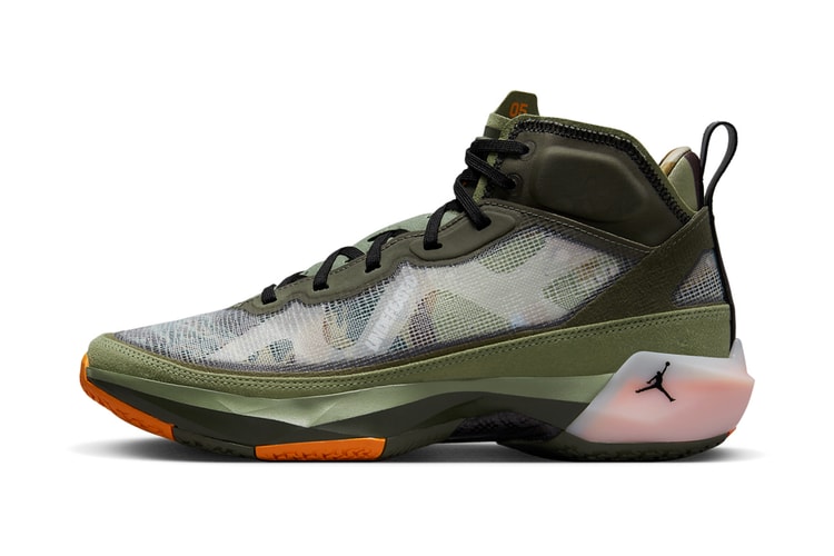 언디피티드 x 에어 조던 37 ‘밀리터리 그린’ 공식 출시 정보