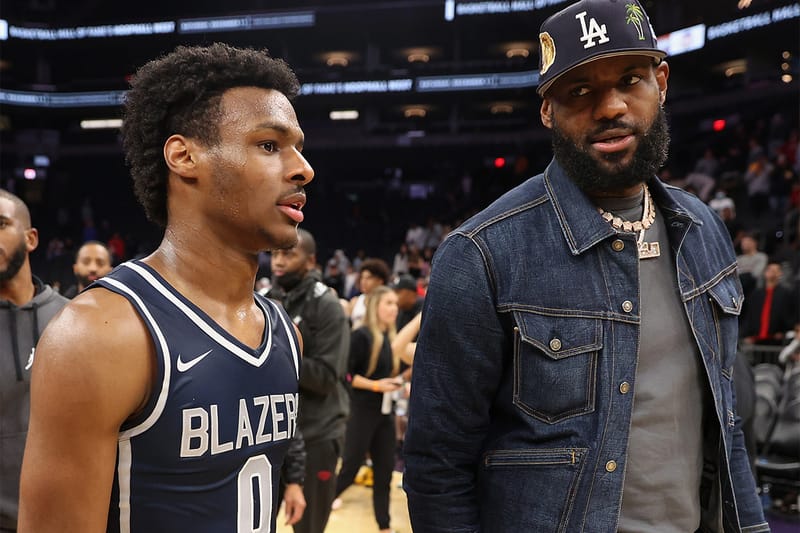 르브론 제임스의 장남 ‘브로니’, 전미 고교 올스타 24인에 선정됐다