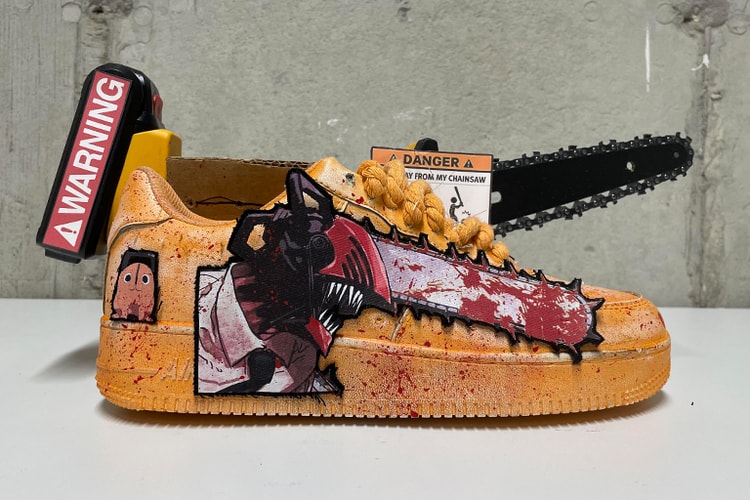 HOW TO: 실제 전기톱을 부착한 ‘체인소 맨’ 커스텀 에어 포스 1