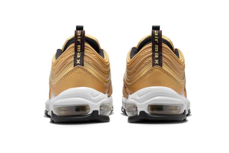1999년 디자인 그대로, 에어 맥스 97 ‘메탈릭 골드’ 국내 공식 출시, 나이키, SNKRS, 스니커 발매 뉴스