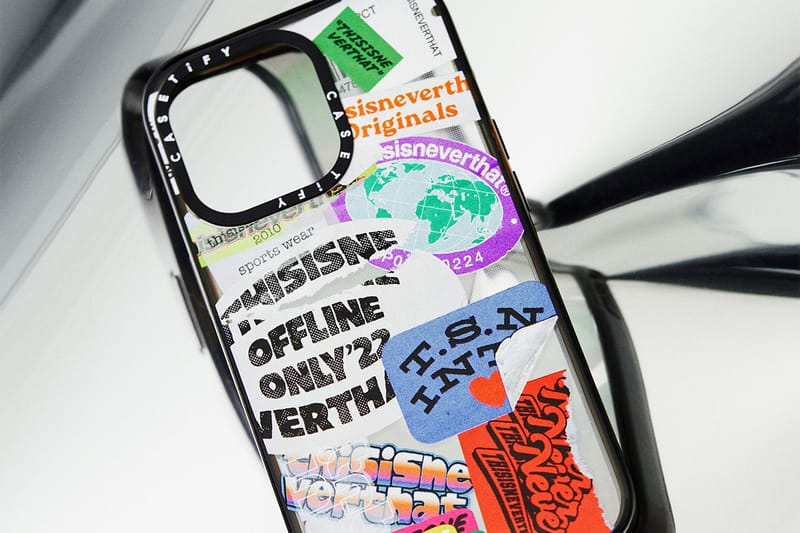 디스이즈네버댓 x 케이스티파이 협업 액세서리 발매 정보