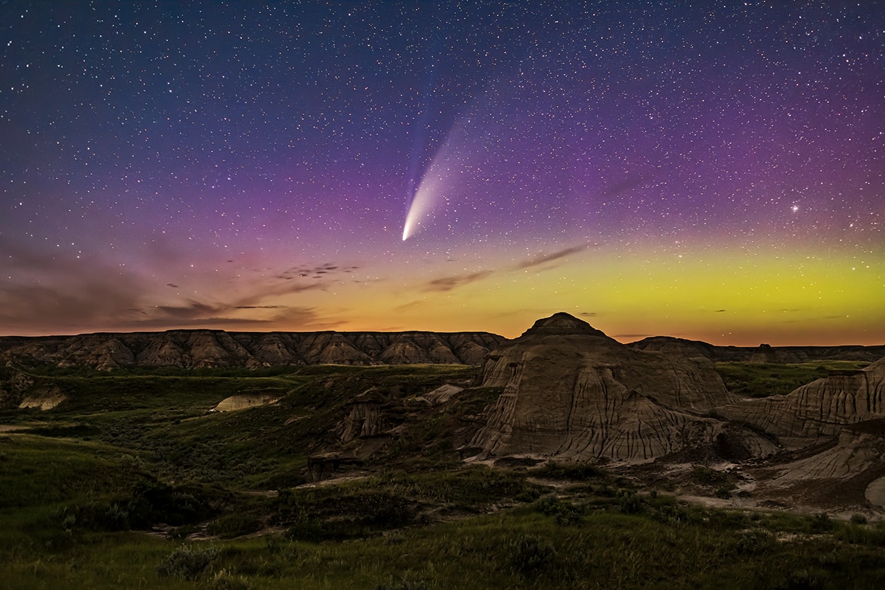 놓치면 다시 볼 수 없는 ‘초록색 혜성’이 설 연휴에 관측된다, 나사, 천문대, 우주, 별똥별