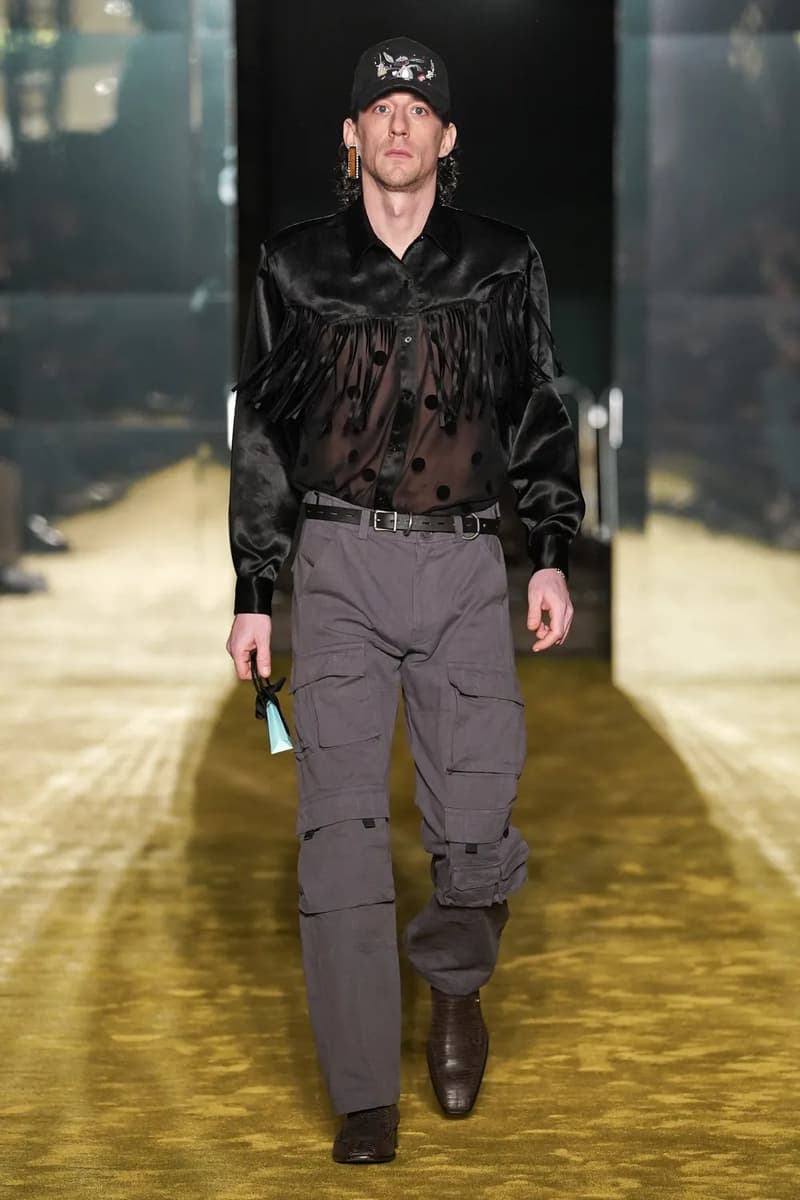영국과 이탈리아의 멋을 결합한 마틴 로즈 2023 FW 컬렉션 런웨이, 나이키, 샥스, 레이브