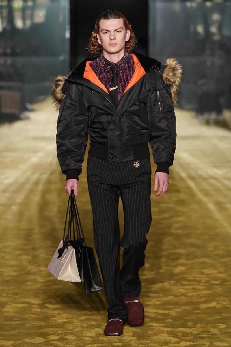 영국과 이탈리아의 멋을 결합한 마틴 로즈 2023 FW 컬렉션 런웨이, 나이키, 샥스, 레이브