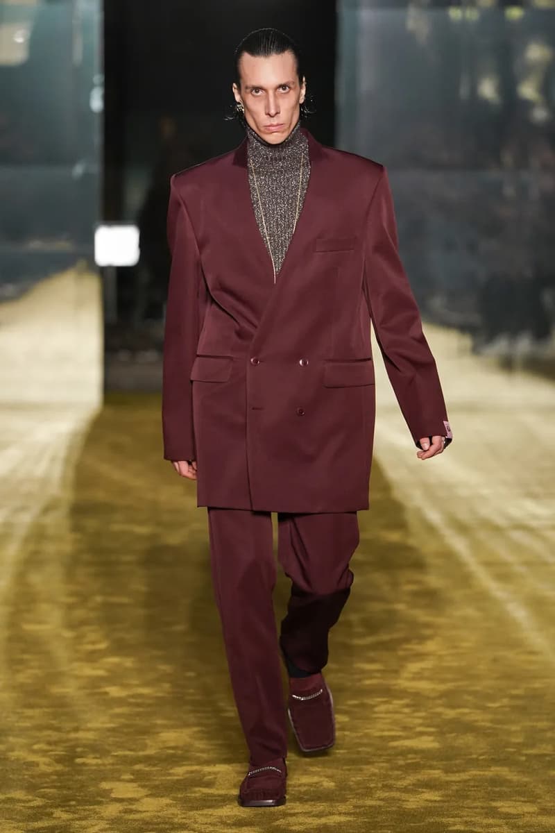 영국과 이탈리아의 멋을 결합한 마틴 로즈 2023 FW 컬렉션 런웨이, 나이키, 샥스, 레이브