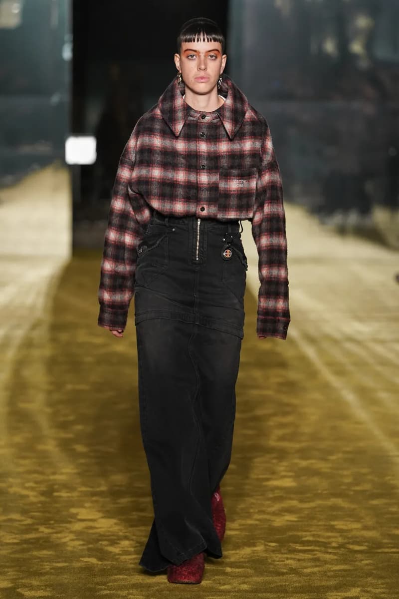 영국과 이탈리아의 멋을 결합한 마틴 로즈 2023 FW 컬렉션 런웨이, 나이키, 샥스, 레이브