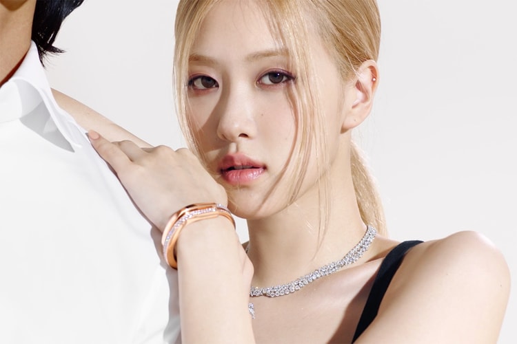 티파니앤코, 블랙핑크 로제와 함께한 티파니 락 캠페인 공개