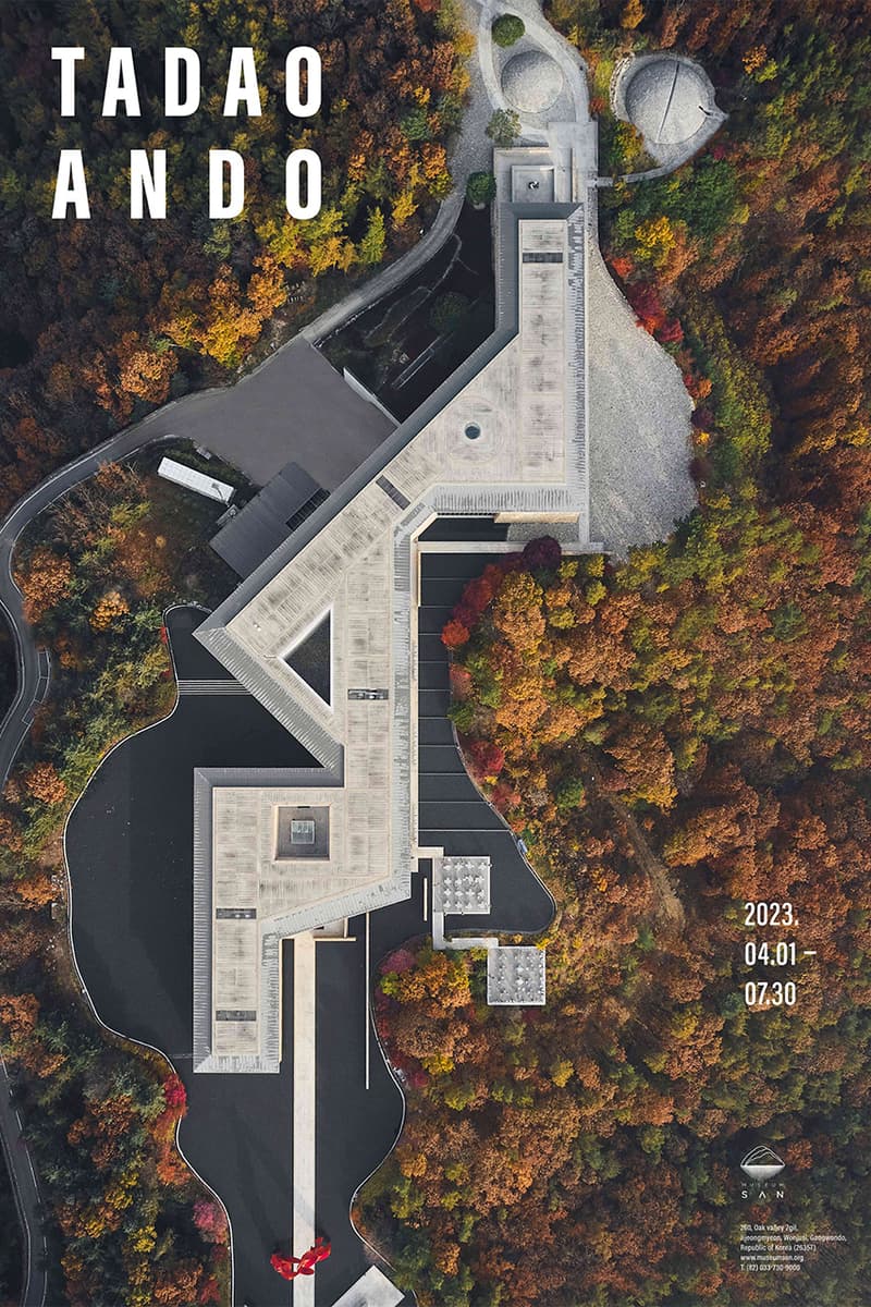 세계적 건축가, 안도 다다오의 국내 최초 대규모 전시가 개최된다, 뮤지엄 산