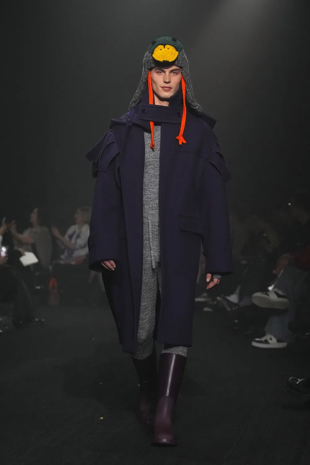 다니엘 리의 첫 번째 컬렉션, 버버리 2023 가을, 겨울 런웨이, 노바 체크, 런던 패션위크