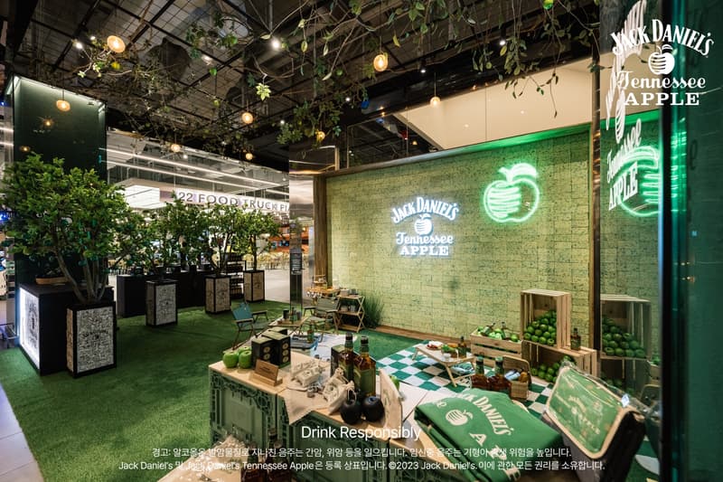 풋사과와 위스키의 상큼한 조화, 잭 다니엘스 '잭 애플' 출시 및 팝업 정보 jack daniels jack apple launch pop up store