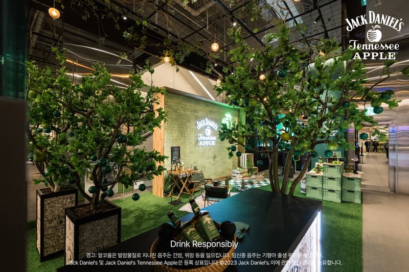 풋사과와 위스키의 상큼한 조화, 잭 다니엘스 '잭 애플' 출시 및 팝업 정보 jack daniels jack apple launch pop up store