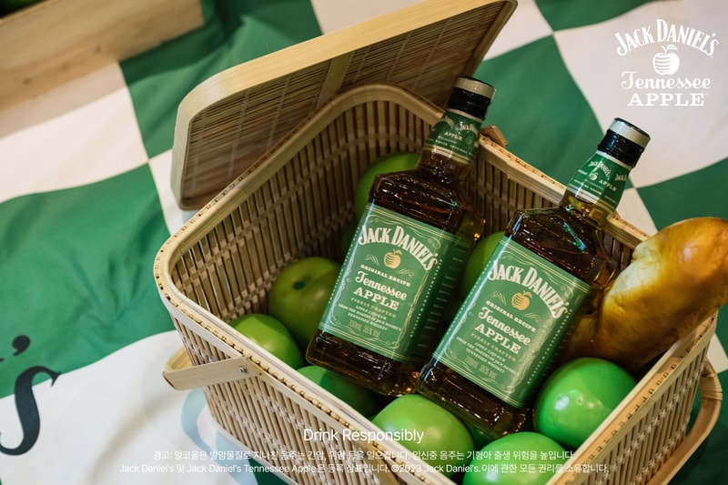 풋사과와 위스키의 상큼한 조화, 잭 다니엘스 '잭 애플' 출시 및 팝업 정보 jack daniels jack apple launch pop up store 