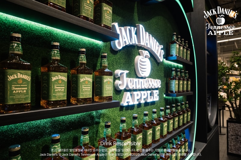 풋사과와 위스키의 상큼한 조화, 잭 다니엘스 '잭 애플' 출시 및 팝업 정보 jack daniels jack apple launch pop up store 