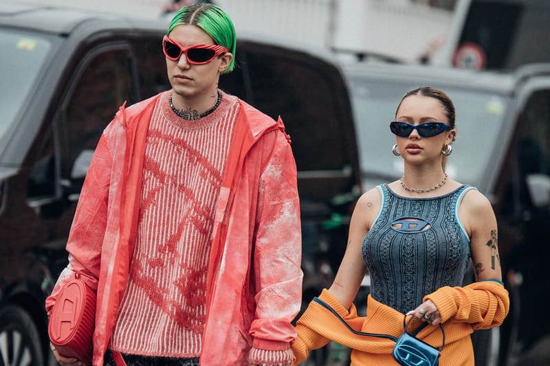 ‘하입비스트’ 포착, 2023 FW 시즌 밀라노 패션위크 스트리트 스타일