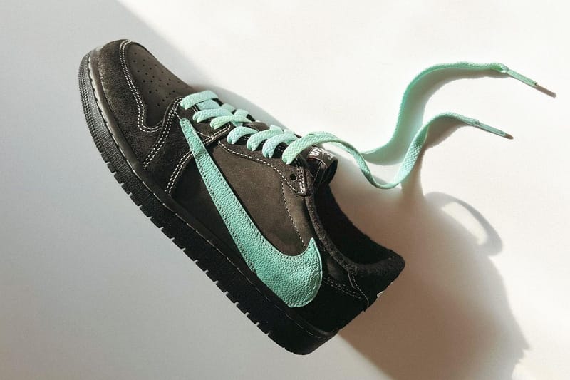 트래비스 스콧 x 에어 조던 1 로우, ‘티파니맛’으로 꾸미면 이런 모습?