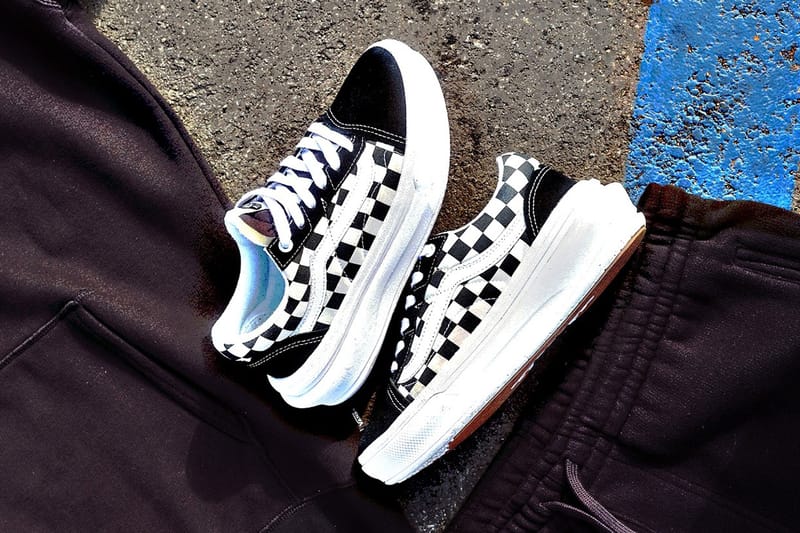 반스, 체커보드 패턴의 '올드스쿨 오버트 CC' 출시 정보 및 언박싱