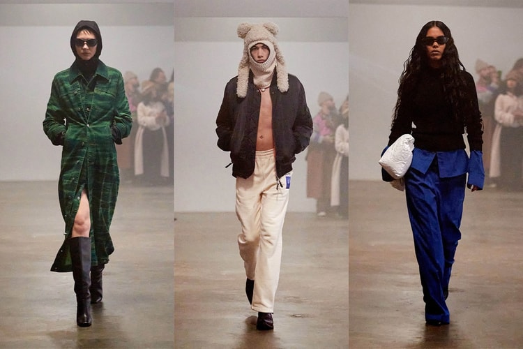 Y2K 레이브를 연상시키는 우드 우드의 2023년 FW 컬렉션 런웨이