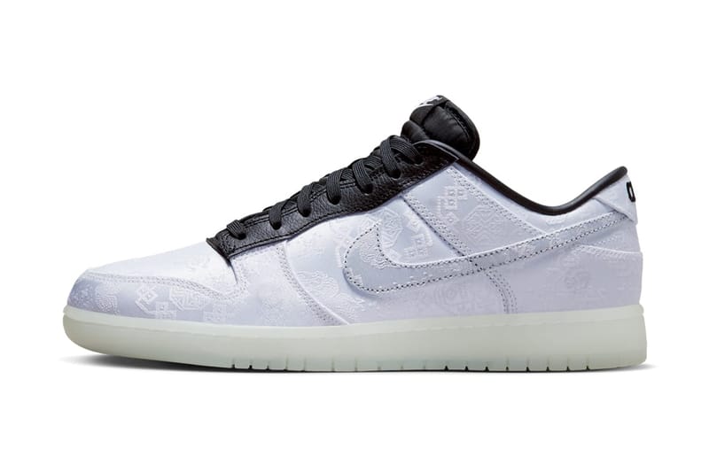 클롯 x 프라그먼트 디자인 x 나이키 덩크 로우 실물 유출