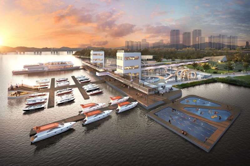 한강 물 위에 떠있는 수영장, ‘서울 아트피어’가 조성된다