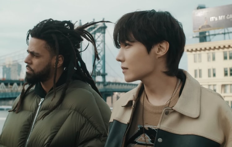 제이홉과 제이 콜의 새 싱글 ‘on the street’ MV 공개