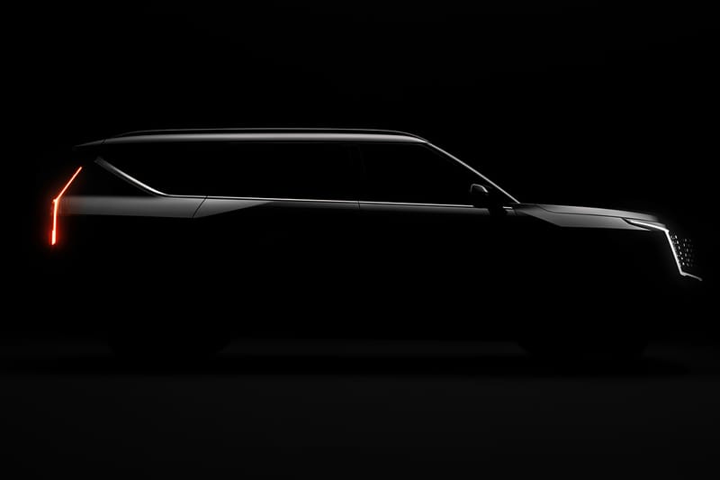 국산 최초 대형 SUV 전기차 기아 EV9가 공개됐다