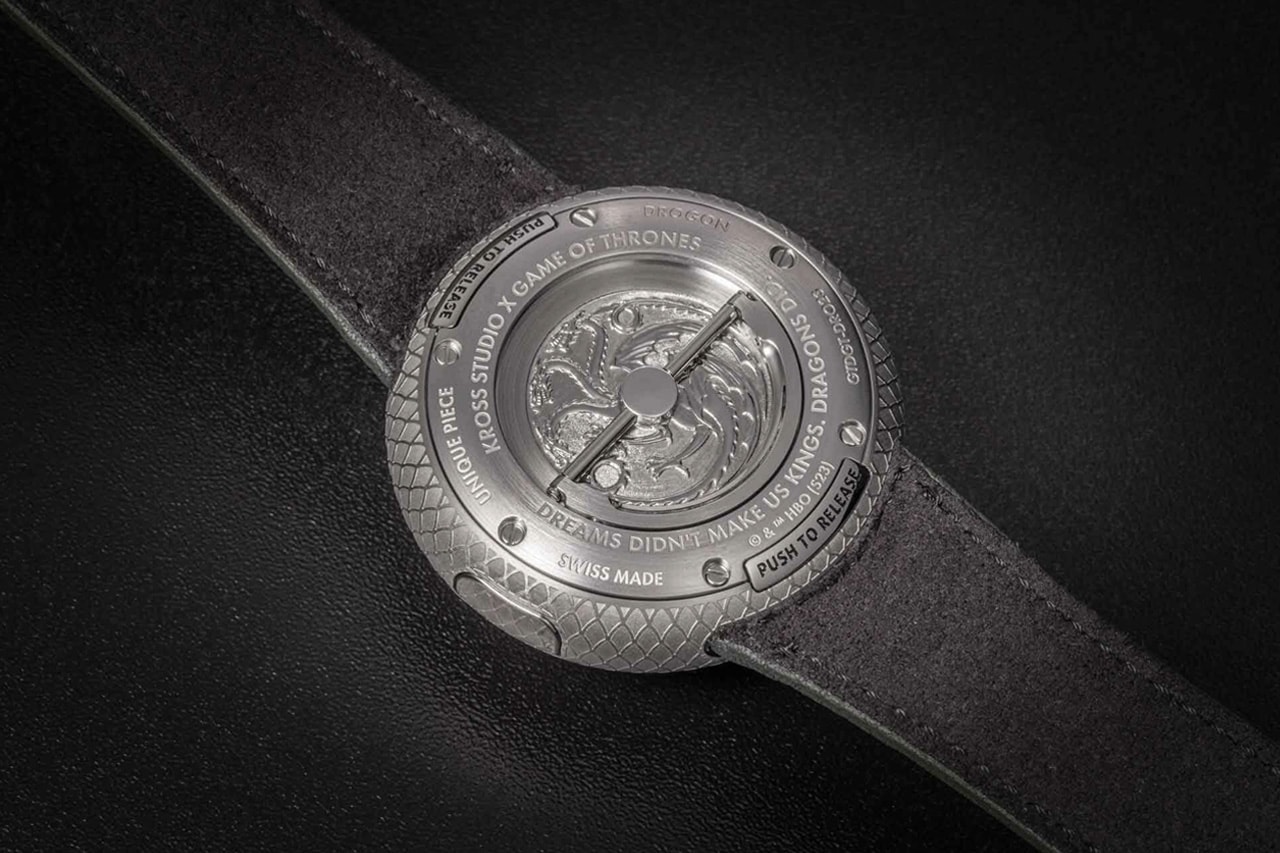 ‘하우스 오브 드래곤’ 한정판 컬렉터 셋 시계 출시됐다, 크로스 스튜디오 시계, 플로팅 뚜르비용, 시계 브랜드 추천, 하우스 오브 드래곤, 왕좌의 게임, 배트맨 시계, 하입비스트 시계