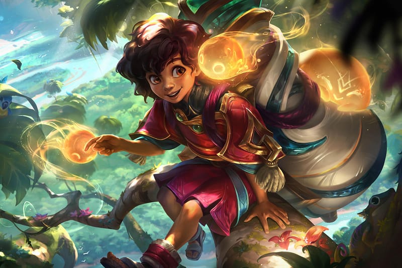 ‘리그 오브 레전드’ 새로운 서포터 챔피언 밀리오가 공개됐다