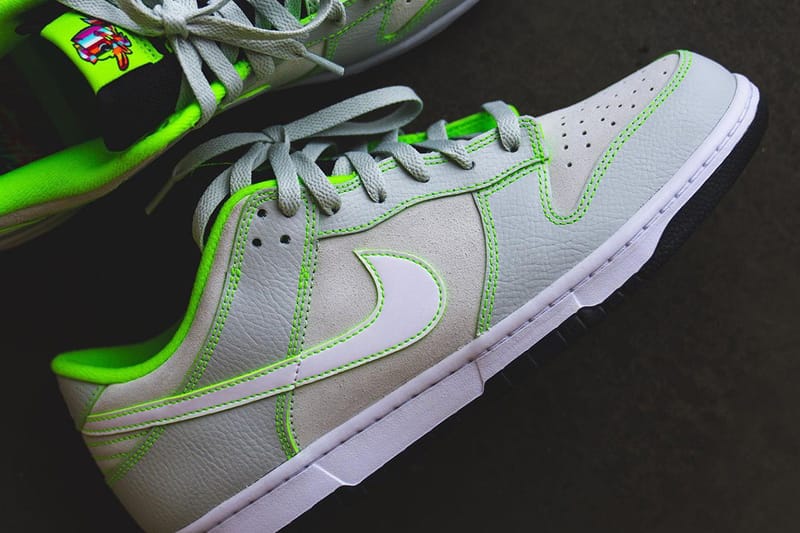 팅커 햇필드가 디자인한 최신 나이키 덩크 로우 ‘오리건’ PE 스니커 실물 이미지 공개