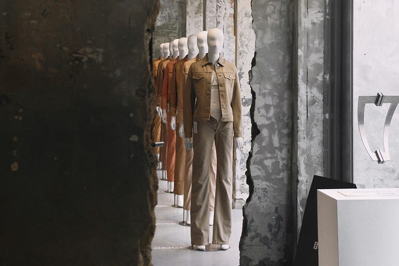 노바운더리즈가 개최한 헬무트 랭 관련 전시 ‘NOBOUNDARIEZ : LANG’