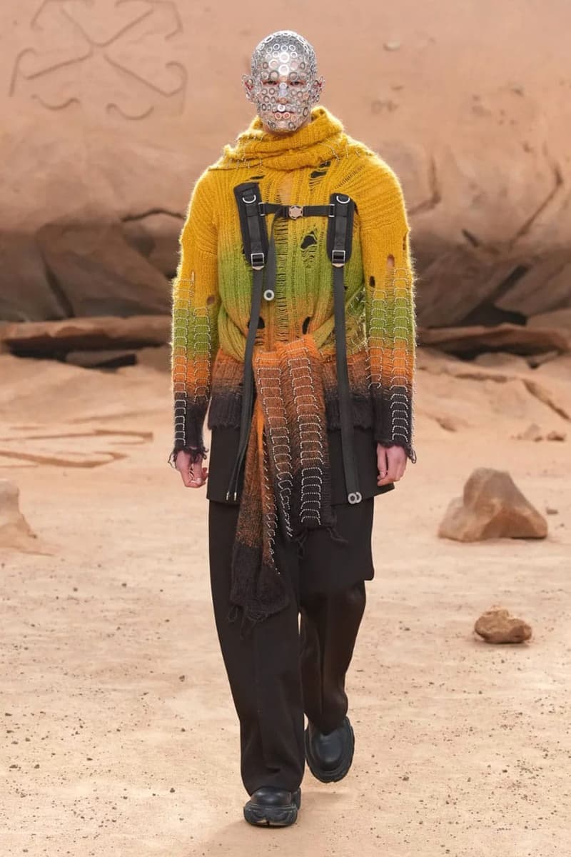 오프 화이트 2023 가을, 겨울 컬렉션 ‘루나 딜리버리’, 오프 화이트, 버질 아블로, 이브라힘 카마라, 럭셔리 브랜드, 하이엔드 스트리트웨어를, 루나 딜리버리, 2023FW, 파리 패션위크, 나오미 캠벨, 수주, 버질 아블로 디자인, 아프로 퓨처