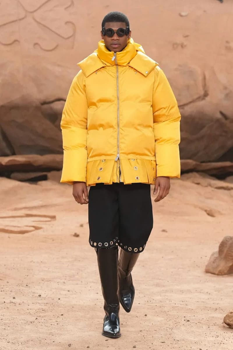 오프 화이트 2023 가을, 겨울 컬렉션 ‘루나 딜리버리’, 오프 화이트, 버질 아블로, 이브라힘 카마라, 럭셔리 브랜드, 하이엔드 스트리트웨어를, 루나 딜리버리, 2023FW, 파리 패션위크, 나오미 캠벨, 수주, 버질 아블로 디자인, 아프로 퓨처