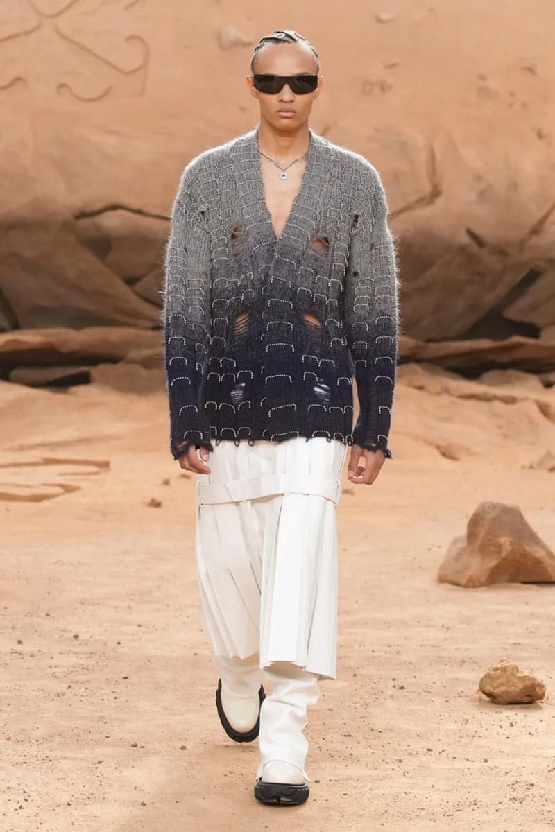 오프 화이트 2023 가을, 겨울 컬렉션 ‘루나 딜리버리’, 오프 화이트, 버질 아블로, 이브라힘 카마라, 럭셔리 브랜드, 하이엔드 스트리트웨어를, 루나 딜리버리, 2023FW, 파리 패션위크, 나오미 캠벨, 수주, 버질 아블로 디자인, 아프로 퓨처