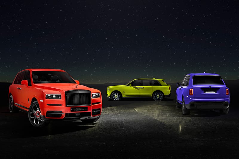 롤스로이스, 한국을 위해 3대 특별 제작한 블랙 배지 컬리넌 ‘루시드 나이트 에디션’ 공개