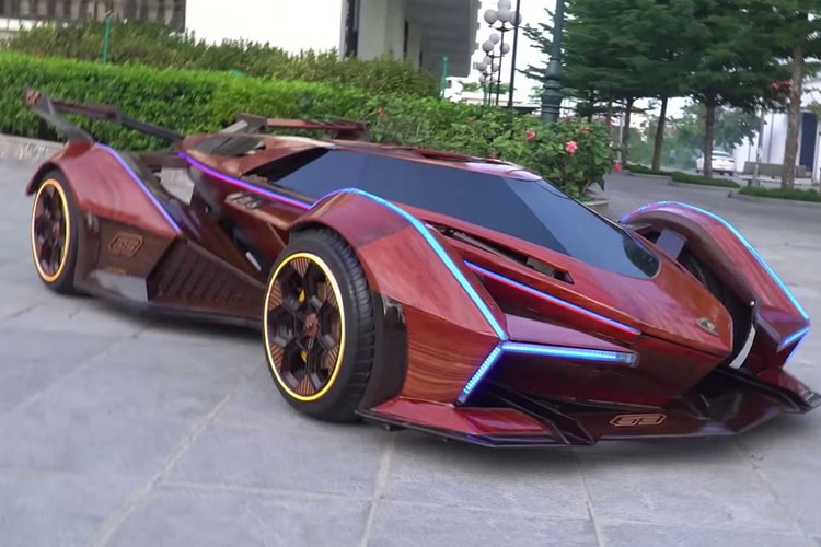 람보르기니 비전 GT를 나무로 제작한 사람이 등장했다