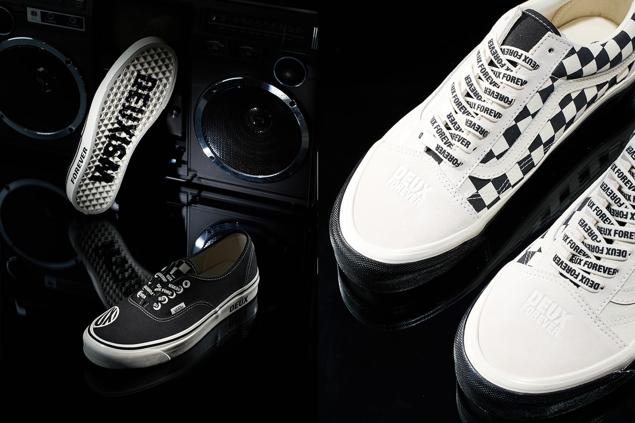 듀스 30주년 기념 반스 협업 컬렉션에 담긴 ‘DEUXISM’ vans deux authentic old skool collaboration collection