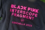 후지와라 히로시가 프라그먼트 디자인 x 블랙핑크 협업 티셔츠를 공개했다