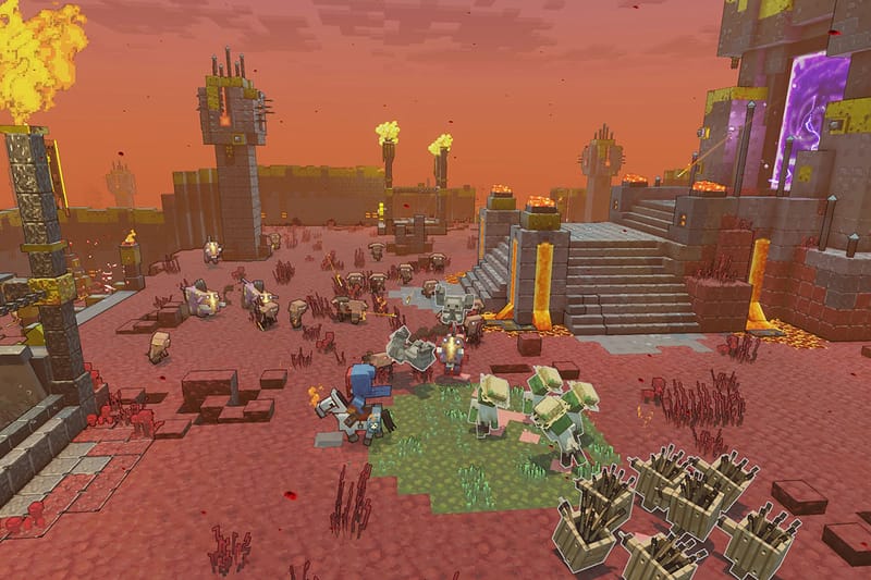 시리즈 최초의 전략 게임, ‘마인크래프트 레전드’가 출시됐다