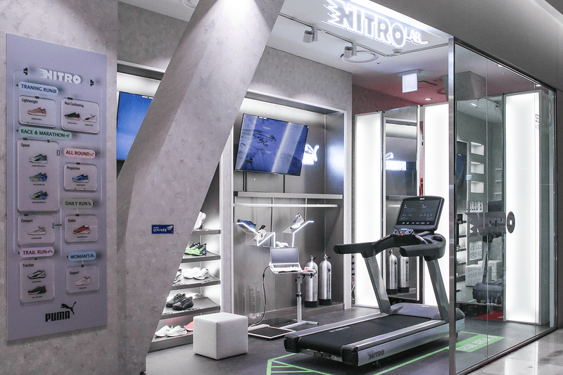 러너를 위한 혁신, 푸마 '나이트로 랩' 팝업 스토어 오픈 puma running sneaker footwear foreverrun nitro lab release